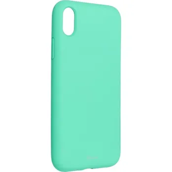 Náhradní kryt pro mobilní telefon Kryt Roar Colorful Jelly Case - iPhone XR tyrkysový