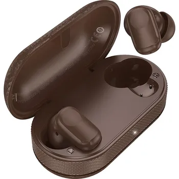 Sluchátka Hoco Bezdrátová sluchátka Bluetooth Tws Eq19 Brown