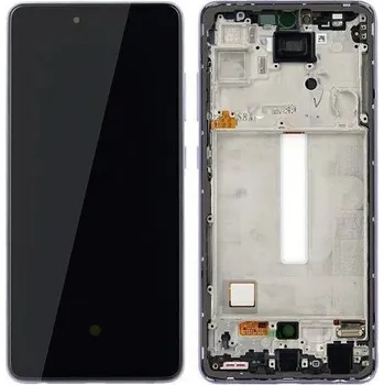 LCD displej + dotyková deska Samsung Galaxy A52 4G A525/A52 5G A526 s rámem