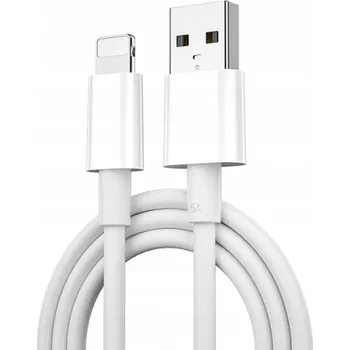 Datový kabel Kabel WIWU USB – Apple Lightning 1,2 m bílý
