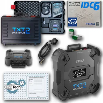Autoelektronika TEXA NAVIGATOR TXT MULTIHUB 2 - NOVINKA 2025 IDC6 CAR SOFT - Diagnostika Osobní vozidla.