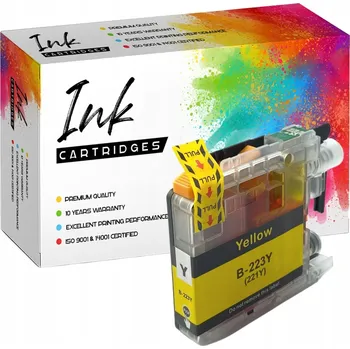 Žlutá inkoustová kazeta Mpink pro tiskárny Brother