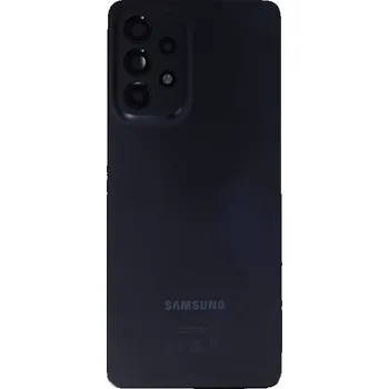 Náhradní kryt pro mobilní telefon Samsung Galaxy A53 5G - Zadní kryt baterie se sklíčkem zadní kamery - Úžasný black (náhradní díl)