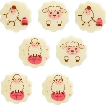 Čokoláda Čokoládová dekorace Ovečky 7ks