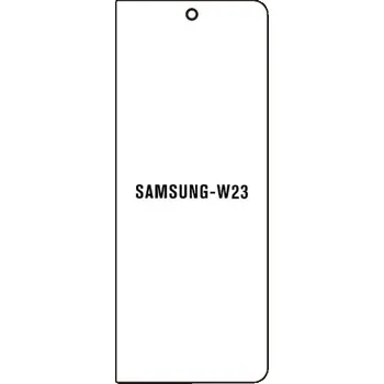 engaroGuard Hydrogel - ochranná fólie - Samsung Galaxy W23 (přední) průsvitná nepoužívám kryt = folie na celý displej 1 kus s výřezem přední kamery