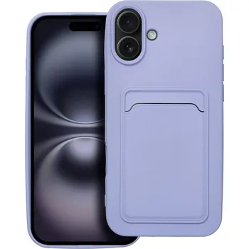 Náhradní kryt pro mobilní telefon Kryt Card Case iPhone 16 Plus Violet