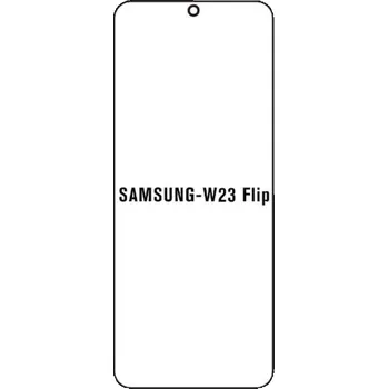 engaroGuard Hydrogel - ochranná fólie - Samsung Galaxy W23 Flip průsvitná nepoužívám kryt = folie na celý displej 1 kus s výřezem přední kamery