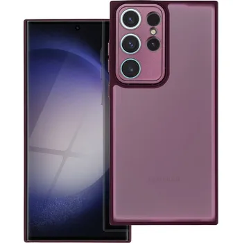 Náhradní kryt pro mobilní telefon Kryt Variete Case Samsung Galaxy S23 Ultra fialový