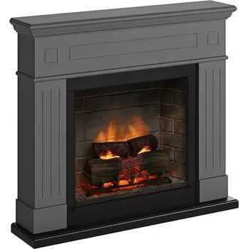 Tagu elektrický krb Larsen Solid Grey Powerflame 2, 1400 W, LED