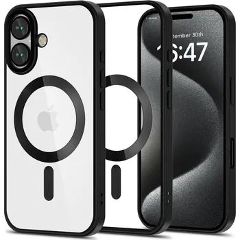 Náhradní díl pro mobilní telefon Kryt Tech-Protect Magflex Magsafe iPhone 16 Satin black