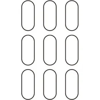 engaroGuard Hydrogel - 9x ochranná fólie - Xiaomi Mi Band 8 průsvitná