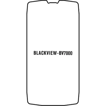 engaroGuard Hydrogel - ochranná fólie - Blackview BV7000 průsvitná nepoužívám kryt = folie na celý displej 1 kus s výřezem přední kamery