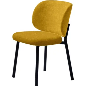 Jídelní židle Designová jídelní židle Salgado hořčicová