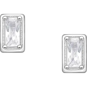 Náušnice Stříbrné náušnice Cyra BÍLÉ