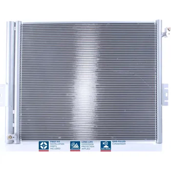 Ventilátor topení a klimatizace Kondenzátor klimatizace NISSENS 940835