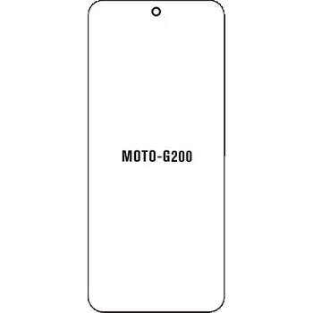 engaroGuard Hydrogel - ochranná fólie - Motorola Moto G200 5G průsvitná nepoužívám kryt = folie na celý displej 1 kus s výřezem přední kamery