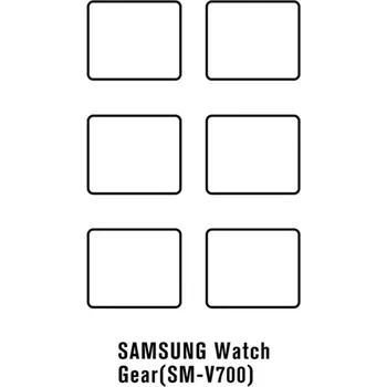 engaroGuard Hydrogel - 6x ochranná fólie - Samsung Watch Gear (SM-V700) průsvitná