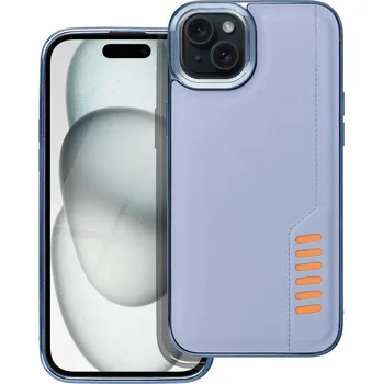 Náhradní kryt pro mobilní telefon Kryt Milano Case iPhone 15 Plus Blue