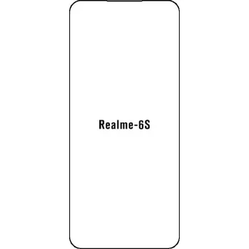 engaroGuard Hydrogel - ochranná fólie - Realme 6S průsvitná nepoužívám kryt = folie na celý displej 1 kus s výřezem přední kamery