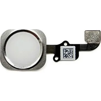 iPhone 6, iPhone 6 Plus - home button + flex (bílý)