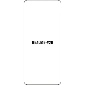 engaroGuard Hydrogel - ochranná fólie - Realme V20 průsvitná nepoužívám kryt = folie na celý displej 1 kus s výřezem přední kamery