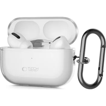 Náhradní díl pro mobilní telefon Pouzdro/kryt Tech-Protect Flexair Apple AirPods Pro 1/2 Clear