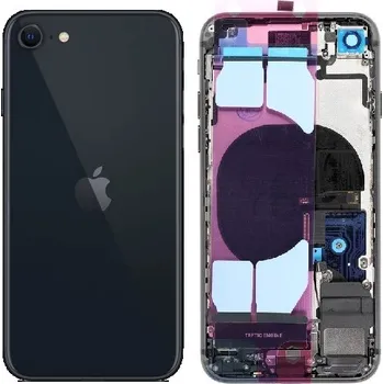 Náhradní kryt pro mobilní telefon Apple iPhone SE 2020 - Zadní housing s předinstalovanými díly (Space Gray)
