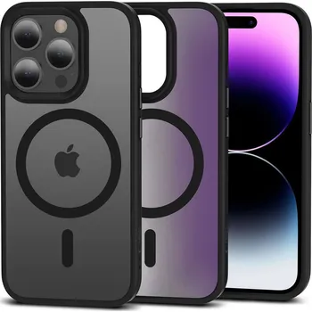 Náhradní kryt pro mobilní telefon Kryt Tech-Protect Magmat Magsafe iPhone 15 Pro matte black