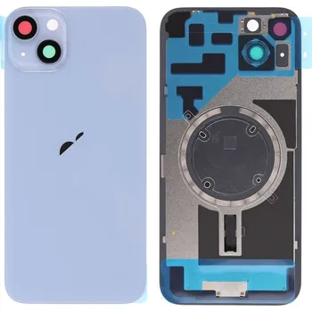 Náhradní kryt pro mobilní telefon Apple iPhone 14 - Zadní sklo pouzdra (Blue)
