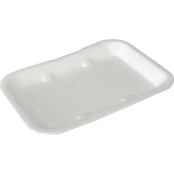 Jednorázové nádobí miska 180x135x18 mm XPS - bílá (1000 ks/balení)