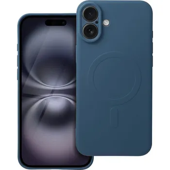 Náhradní kryt pro mobilní telefon Kryt Silicone Mag Cover Case s MagSafe iPhone 16 Plus Blue