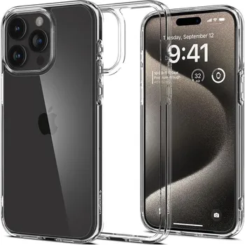 Náhradní kryt pro mobilní telefon Kryt Spigen Ultra hybrid iPhone 15 Pro Max Crystal Clear