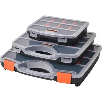 Úložný box Sada plastových organizérů, 3 ks - TC320019
