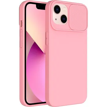 Náhradní kryt pro mobilní telefon Kryt Slide Case iPhone 15 Plus light Pink