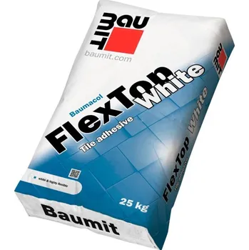 Průmyslové lepidlo Baumit Baumacol FlexTop White C2TE S1 flexibilní malta 25 kg