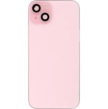 Náhradní kryt pro mobilní telefon Apple iPhone 15 - Zadní housing (Pink)