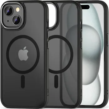 Náhradní kryt pro mobilní telefon Kryt Tech-Protect Magmat "2" Magsafe iPhone 15 matte black