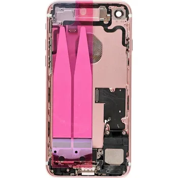 Náhradní kryt pro mobilní telefon iPhone 7 - Zadní housing s předinstalovanými díly (Rose Gold)