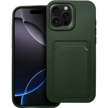 Náhradní kryt pro mobilní telefon Kryt Card Case iPhone 16 Pro Max Green