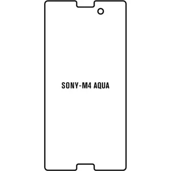 engaroGuard Hydrogel - ochranná fólie - Sony Xperia M4 Aqua průsvitná nepoužívám kryt = folie na celý displej 1 kus s výřezem přední kamery