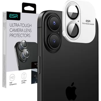 Ochranné sklo zadní kamery ESR Armorite Camera Protector iPhone 16 / 16 Plus Clear