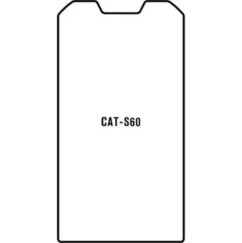 engaroGuard Hydrogel - ochranná fólie - CAT S60 průsvitná nepoužívám kryt = folie na celý displej 1 kus s výřezem přední kamery