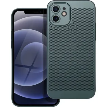 Náhradní kryt pro mobilní telefon Kryt Breezy Case iPhone 12 zelený