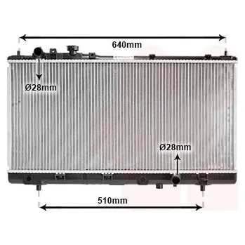 Chladič motoru Chladič, chlazení motoru AGB 450708A2