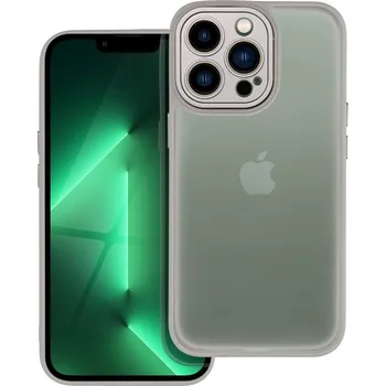 Náhradní kryt pro mobilní telefon Kryt Variete Case iPhone 13 Pro stříbrný