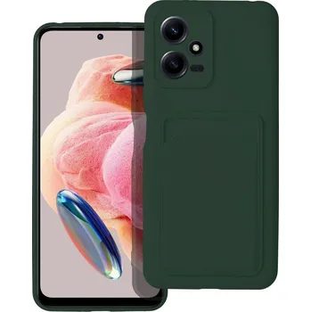 Náhradní kryt pro mobilní telefon Kryt Card Case Xiaomi Redmi Note 12 5G zelený