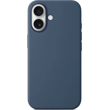 Náhradní kryt pro mobilní telefon engaroGuard iPhone 16 Silicone Case with MagSafe - Denim