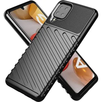 Náhradní kryt pro mobilní telefon Kryt Forcell Thunder Case Samsung Galaxy A22 LTE ( 4G ) černý