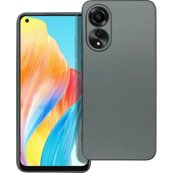 Náhradní kryt pro mobilní telefon Kryt Metallic Case OPPO A78 4G šedý barva