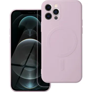 Náhradní kryt pro mobilní telefon Kryt Silicone Mag Cover iPhone 12 Pro Max růžový